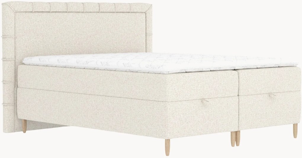 Handgemaakt bouclé divan bed Voyage met opbergruimte, H4