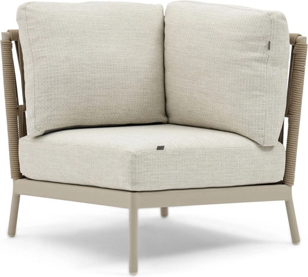 Hoek loungeset 5 personen Rope Taupe  Coco Elara/Ibiza