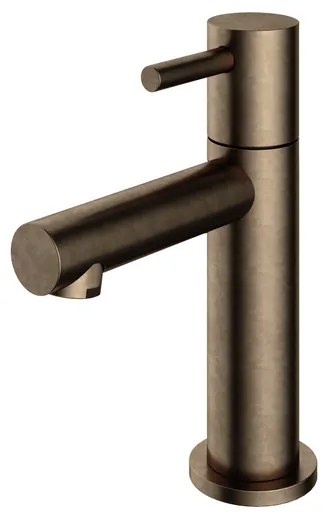 Hotbath Cobber Fonteinkraan opbouw - L-uitloop 8.5cm - verouderd messing E001AB