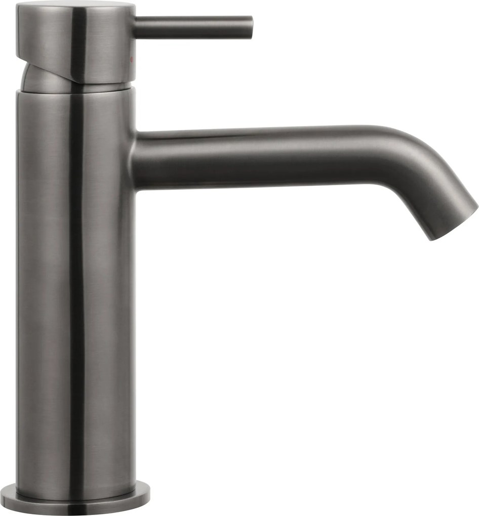 Saqu Eurotrend wastafelkraan gunmetal PVD-coating