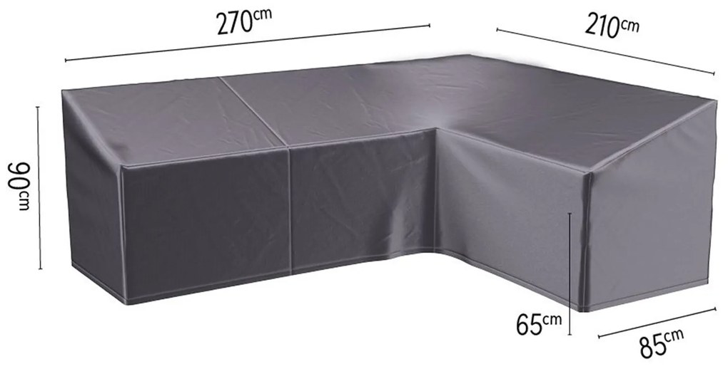 Platinum Aerocover Lounge-dininghoes 270x210 cm - Rechts