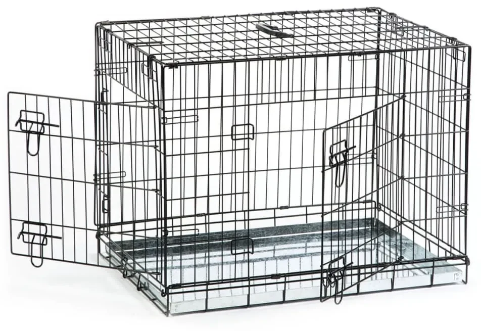 Beeztees Hondenbench 78x55x61 cm zwart 715802