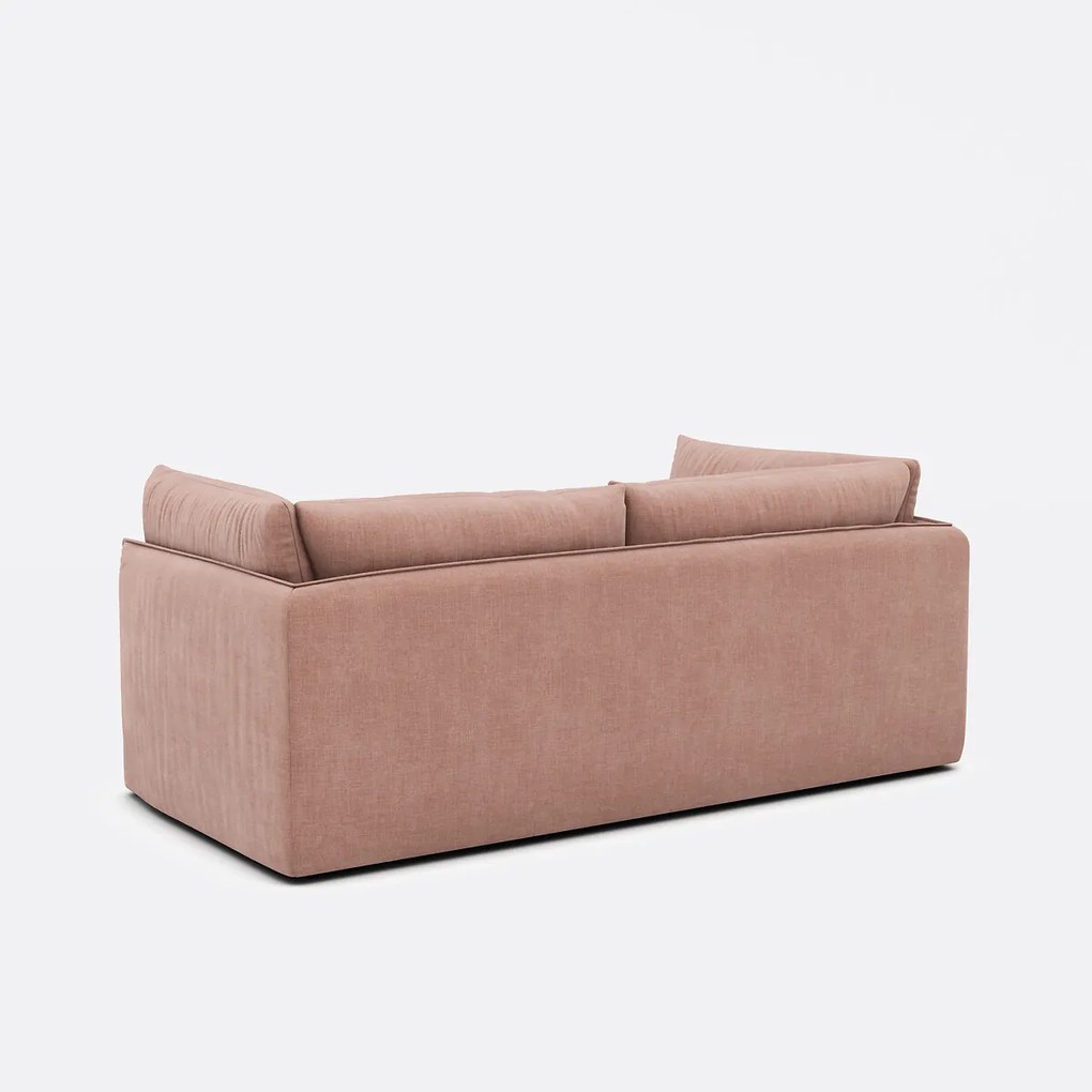 3-zits rechte bank in gestructureerde stof, Malo