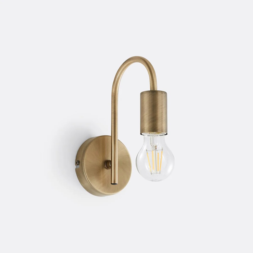 Wandlamp in smeedijzer, Hiba