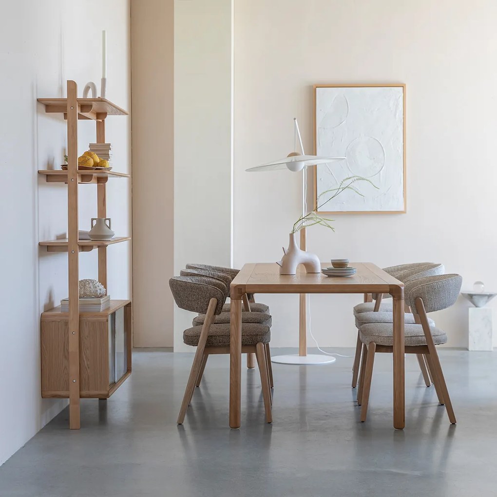 Zuiver Bright Design Eetkamerstoel Eiken Bruin