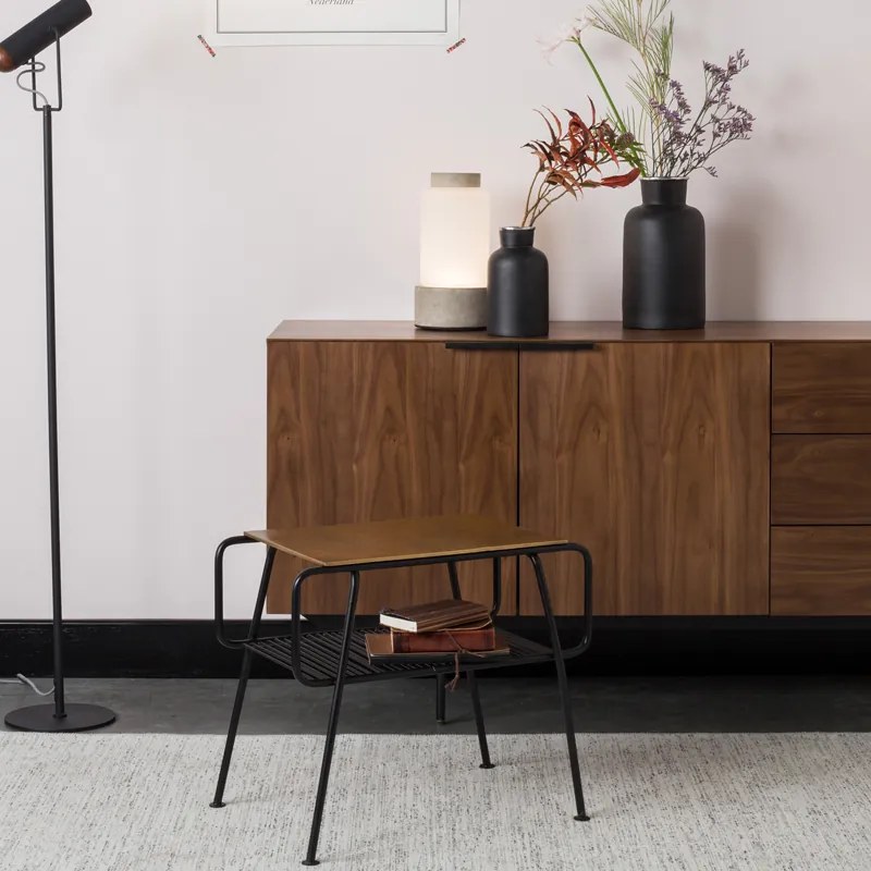 Zuiver Travis Walnoot Dressoir - 180x45x70.5cm.