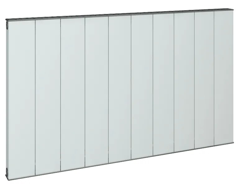 Eastbrook Vesima horizontale aluminium verwarming 60x80,3cm Mat wit 1056 watt