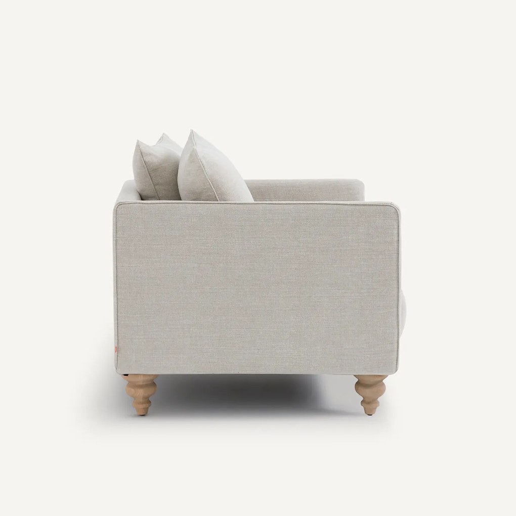 Fauteuil katoen/linnen, Lazare