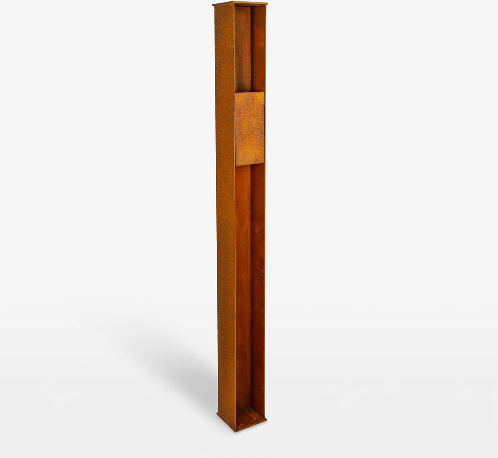 Ferro Tuinlamp Corten 115cm Tuinverlichting Corten 2x GU10