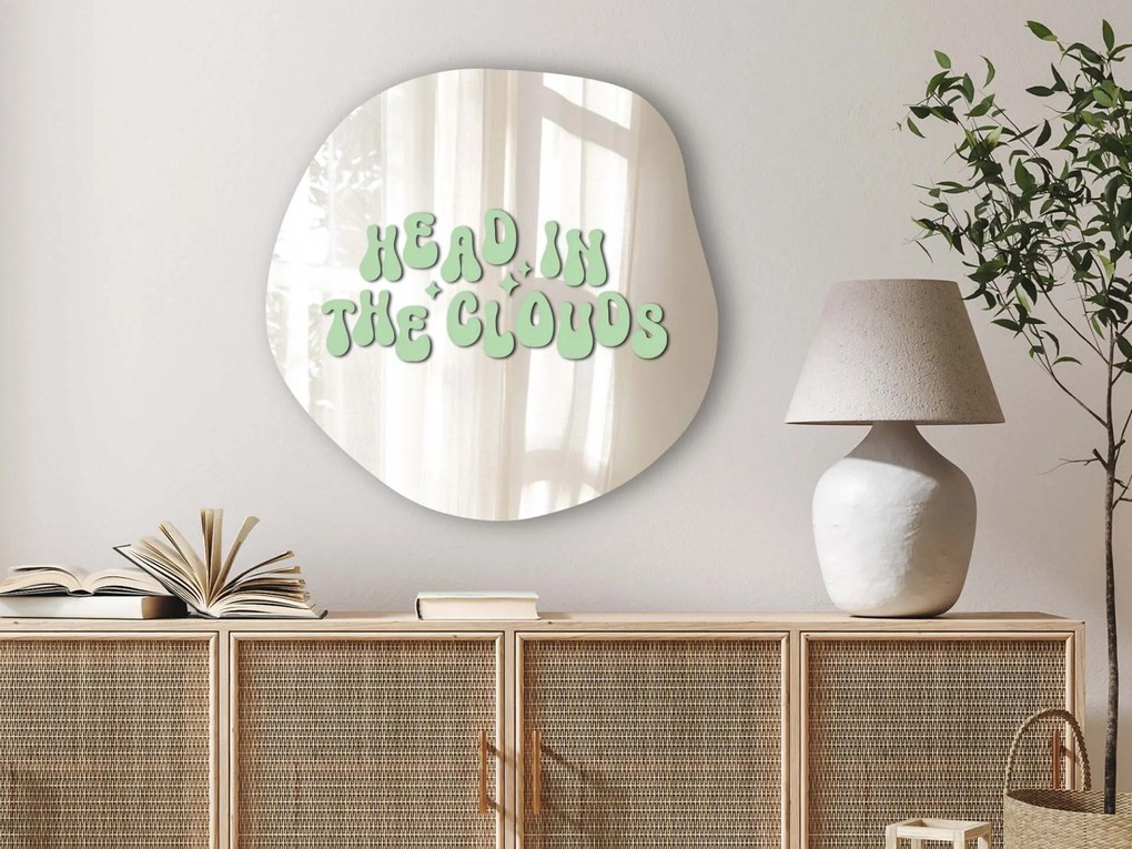 Spiegelsticker S7 – Head in the clouds