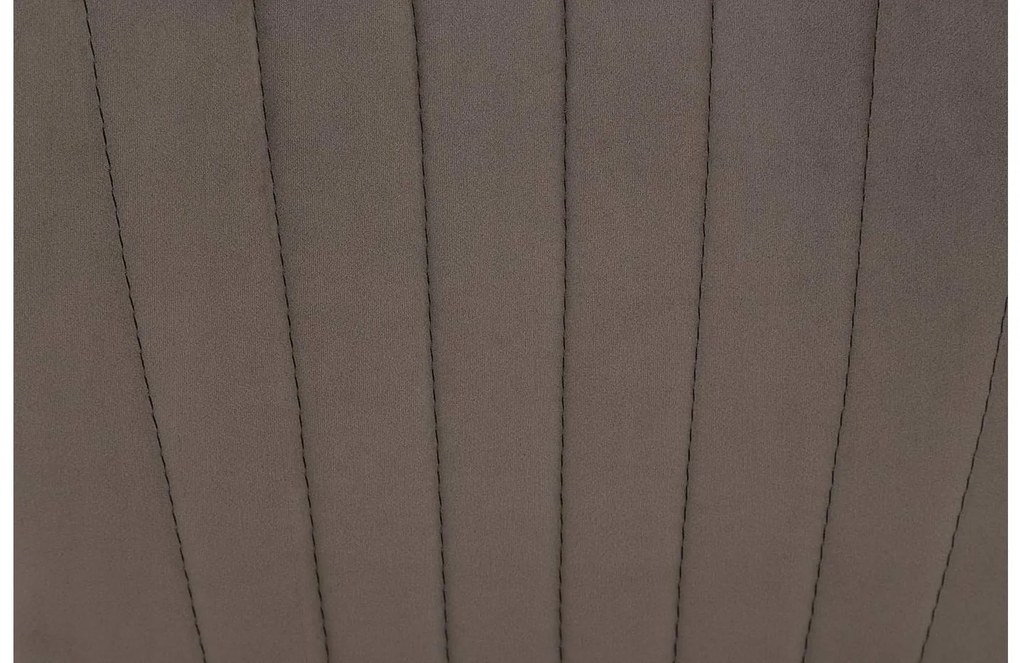 Goossens Eetkamerstoel Rob grijs velvet stof leuning, urban industrieel