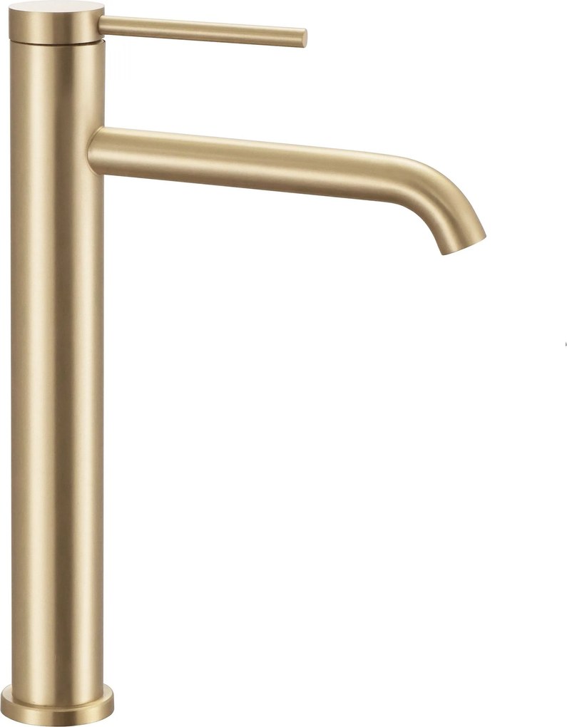 Wastafelkraan Rea Clif Gold Brush High