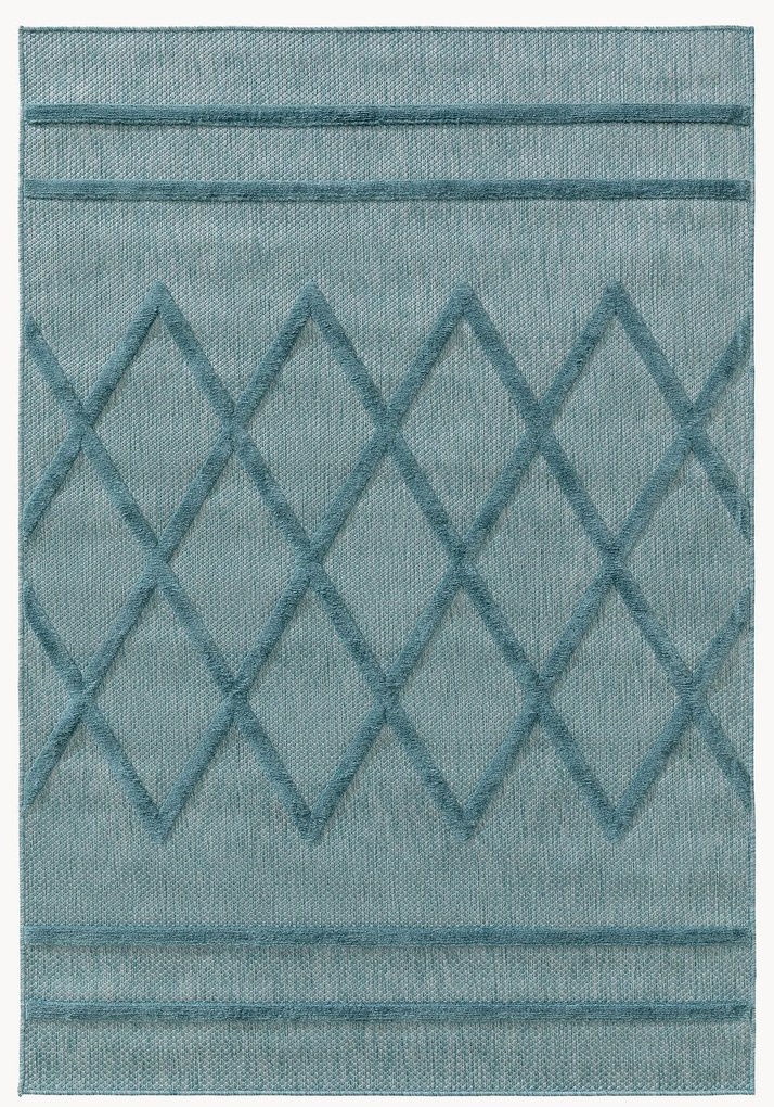 Indoor & outdoor hoog-laag vloerkleed Bonte