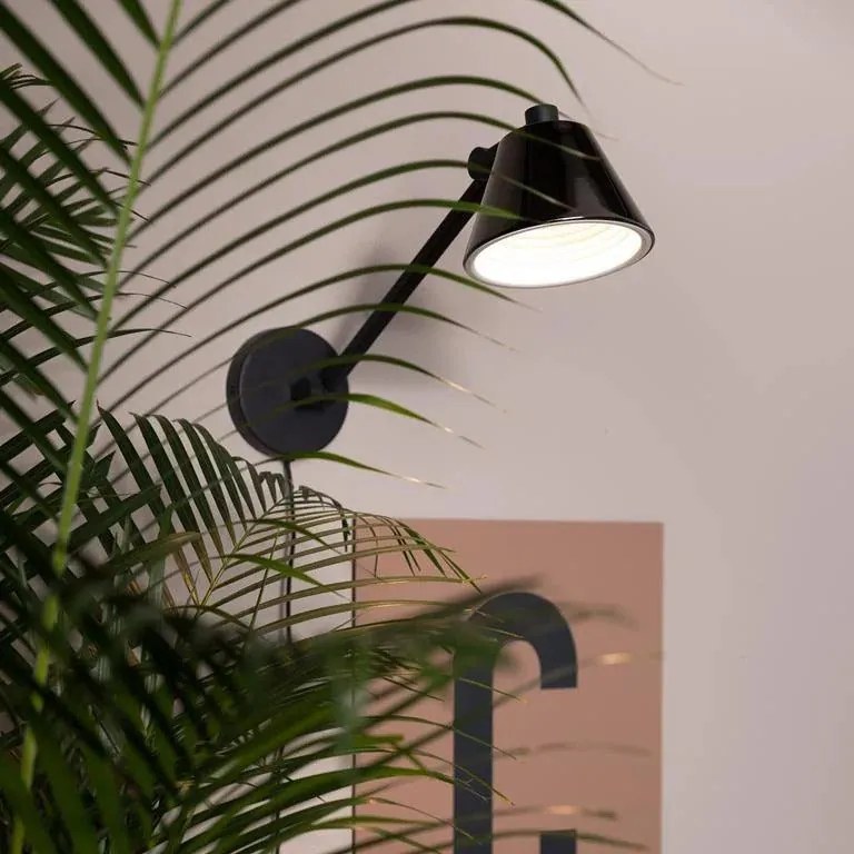 Zuiver Wandlamp Lub - Zwart