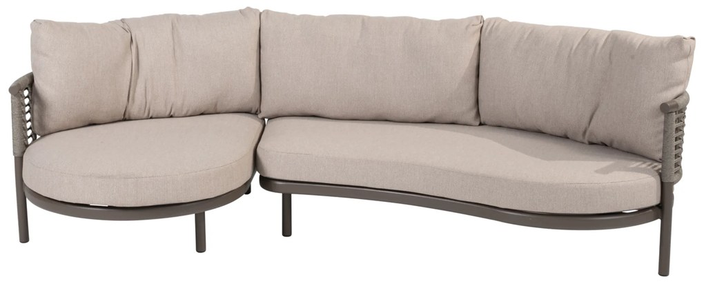 Showroommodel Puglia organic chaise longue loungeset 2 delig terre Taste 4SO