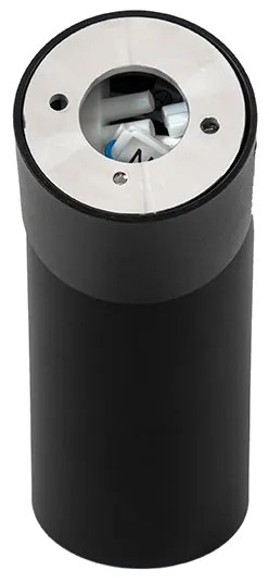 Moderne opbouwspot zwart GU10 50mm - Falo