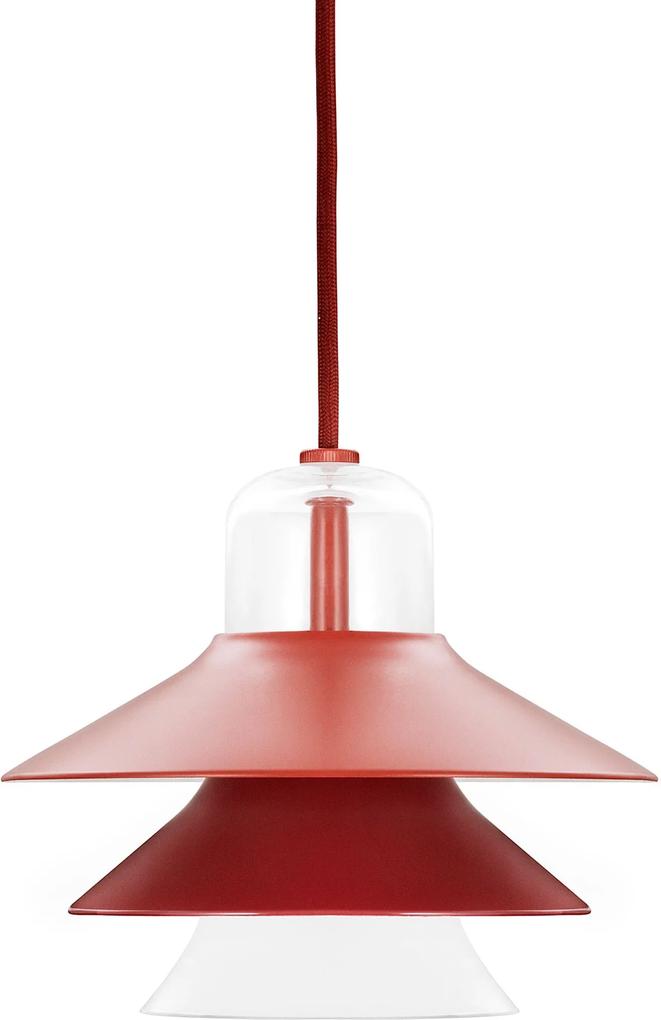 Normann Copenhagen Ikono hanglamp small rood