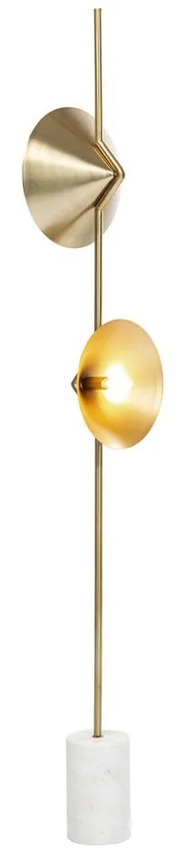 Kare Design Maja Design Vloerlamp Messing Marmer