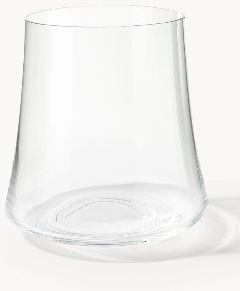 Kristalglazen tumblers Gwenda, 6-delig