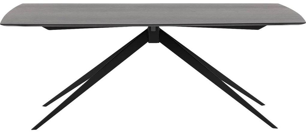 Goossens Excellent Eettafel Uniek, Semi rechthoekig 200 x 100 cm