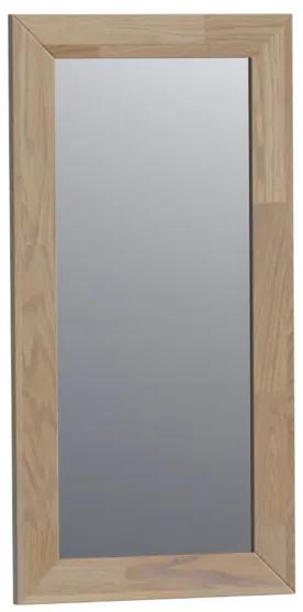Saniclass Natural Wood spiegel 40x70x1.8cm rechthoek vingerlas zonder verlichting Grey Oak 30050