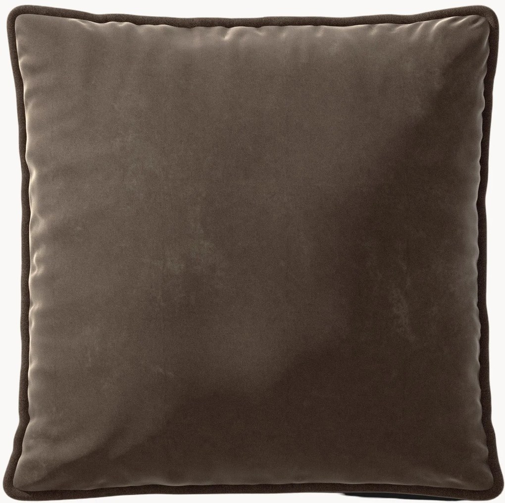 Groot fluwelen bankkussen Vetsak