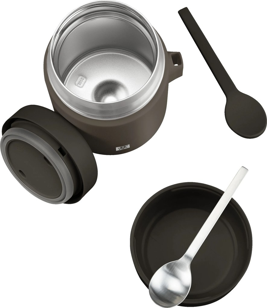 ZWILLING Thermo Plus Bewaarpot, 600 ml, Roestvrij staal, Chocolade - Thermo Plus - ZWILLING