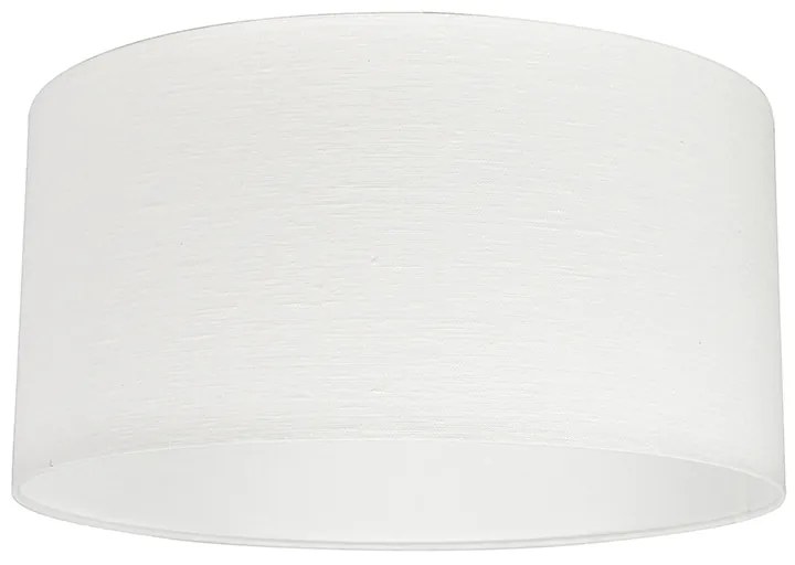 Moderne hanglamp wit met witte kap 50 cm - Combi 1