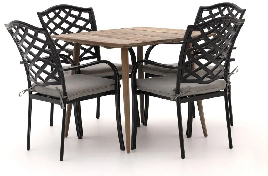 Hartman Berkeley/ROUGH-K 90cm dining tuinset 5-delig