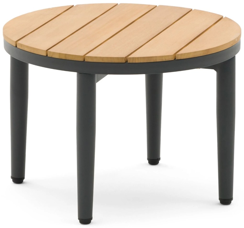 Hoek loungeset 5 personen Aluminium/rope Grijs  Coco Puerto/Toscane