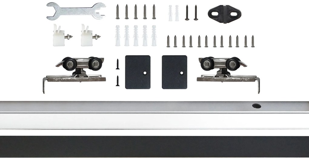 Schuifdeursysteem Aluminium Modern Zwart A10