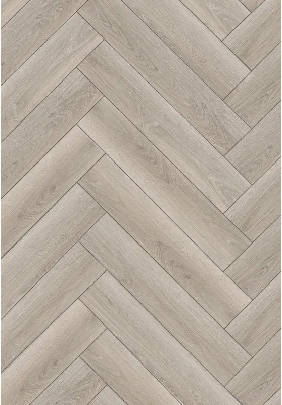 Mexen Wilson vinylpanelen visgraat 570 x 95 mm LVT Dryback 2,5 mm, PVC onderlaag, 4 V-groef, Eik - F1475-0570-095-255-4V1-01