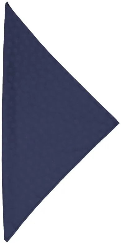 Servetten 47x47 Damast Katoen - Blauw Stip - 2 Stuks (blauw)