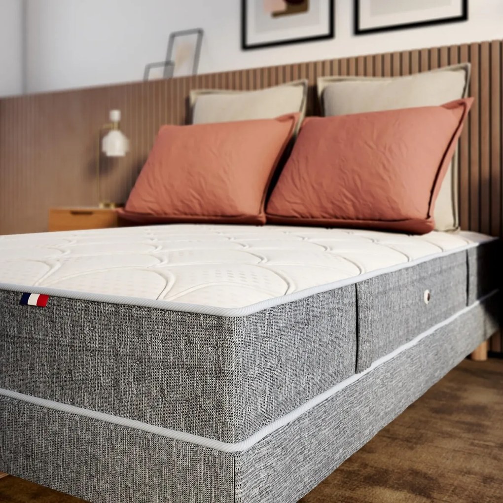 Koudschuim matras, heel stevig, H22cm 5 zones