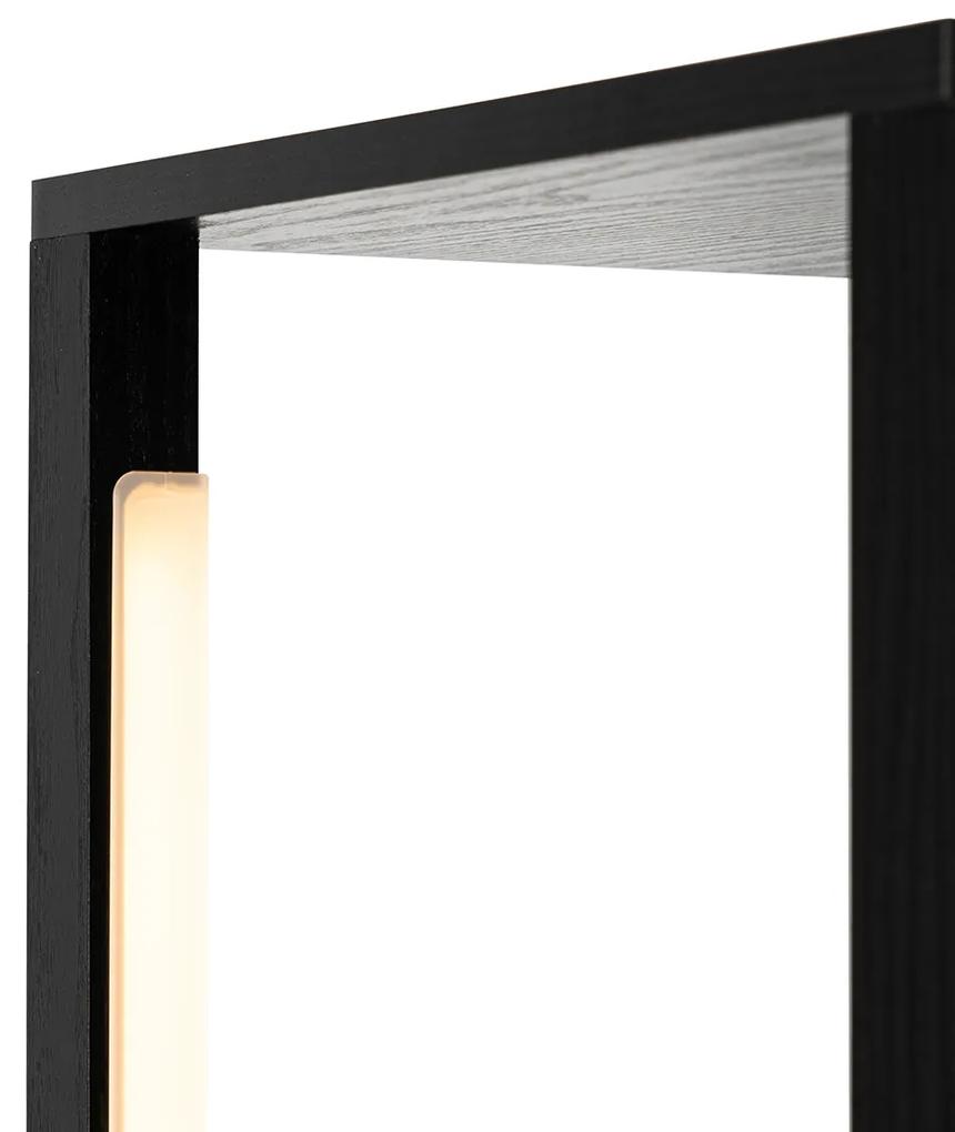 Design vloerlamp zwart incl. LED 3 staps dimbaar - Tianna Design Binnenverlichting Lamp
