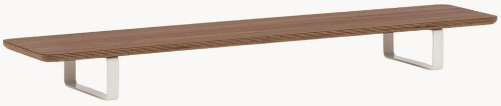 Handgemaakte houten monitorstandaard Stan