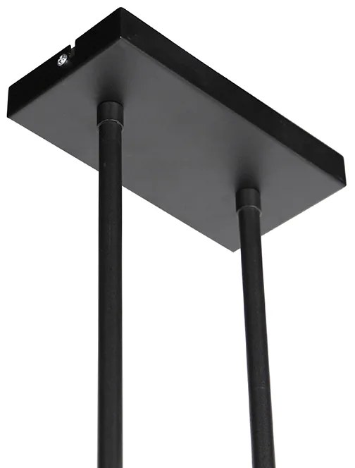 Hanglamp zwart zonder kap - Combi 3 Deluxe