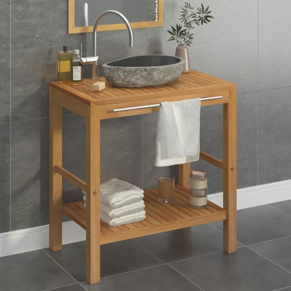 Wastafelkast 60x35x60 cm bewerkt hout sonoma eikenkleurig kopen
