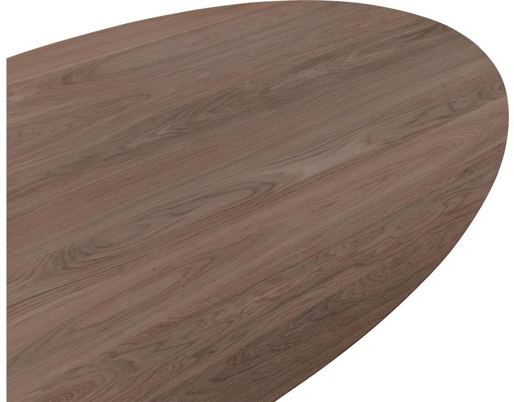 Goossens Excellent Eettafel Uniek, Ovaal 180 x 110 cm