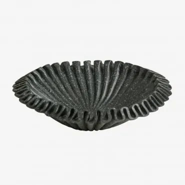Decoratieve Schaal Van Hars Irente Ø30 Cm & Donkergroen - Sklum