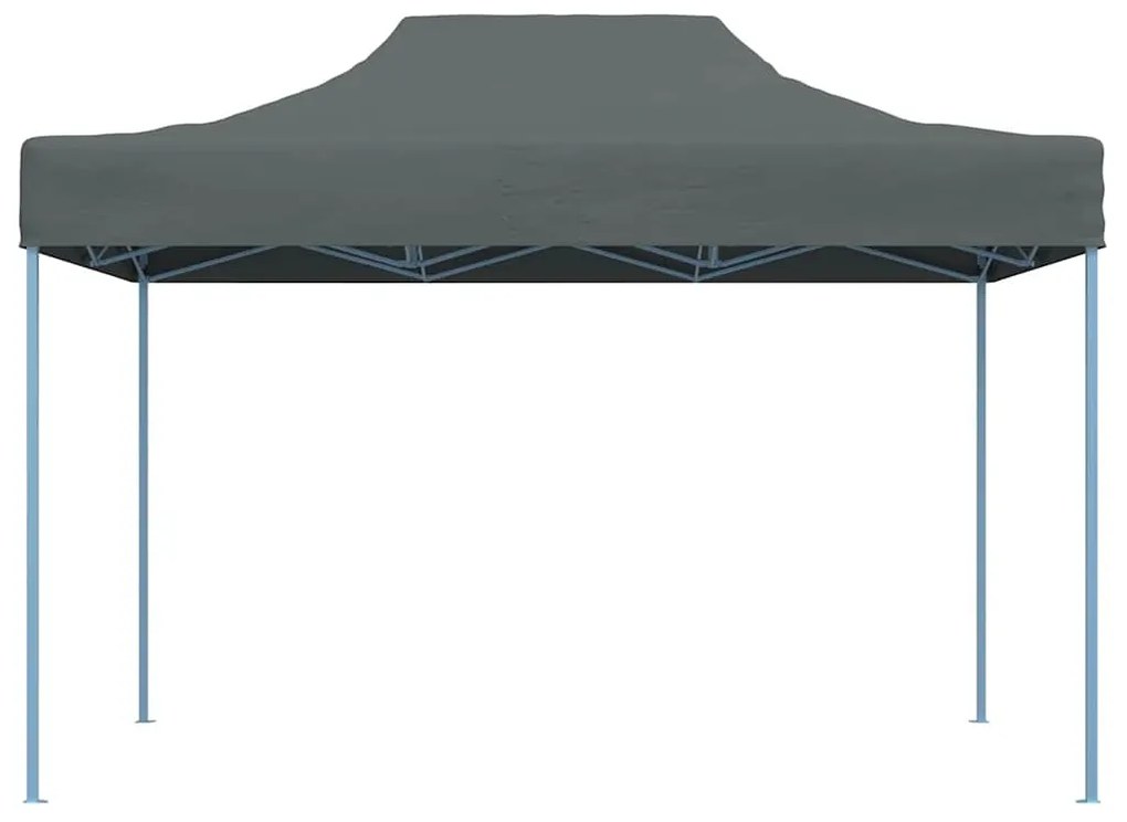 vidaXL Partytent inklapbaar 3x4 m staal antraciet