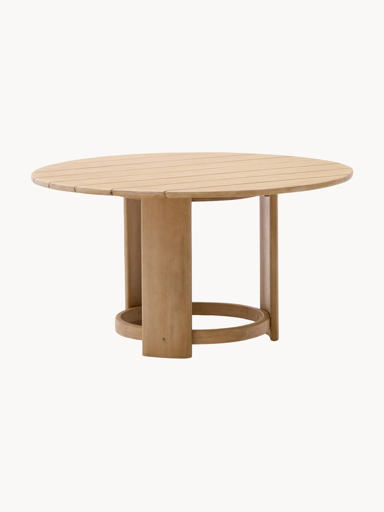 Ronde tuintafel Xoriguer van eucalyptushout, Ø 140 cm