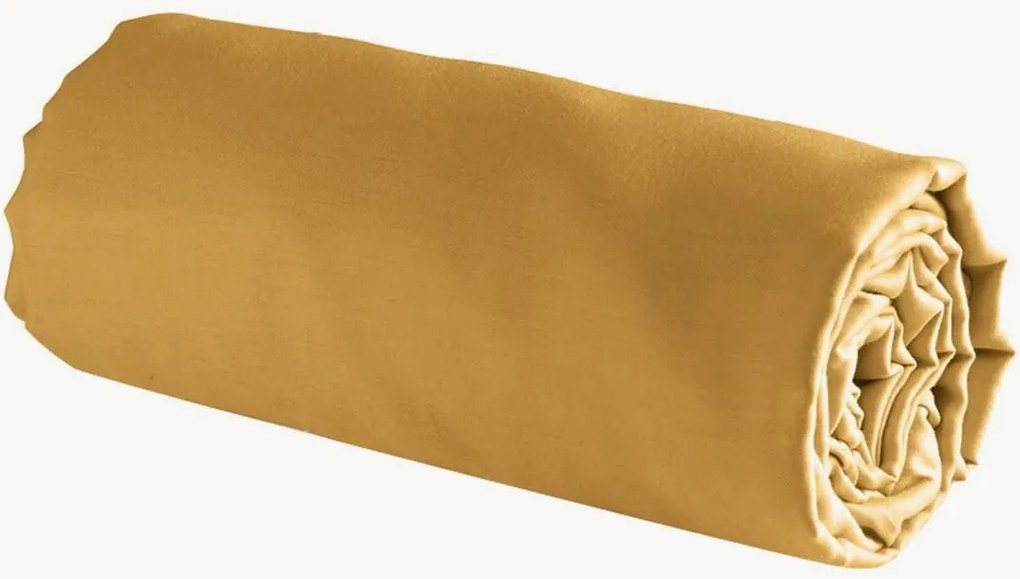 Katoenen satijnen hoeslaken Uni