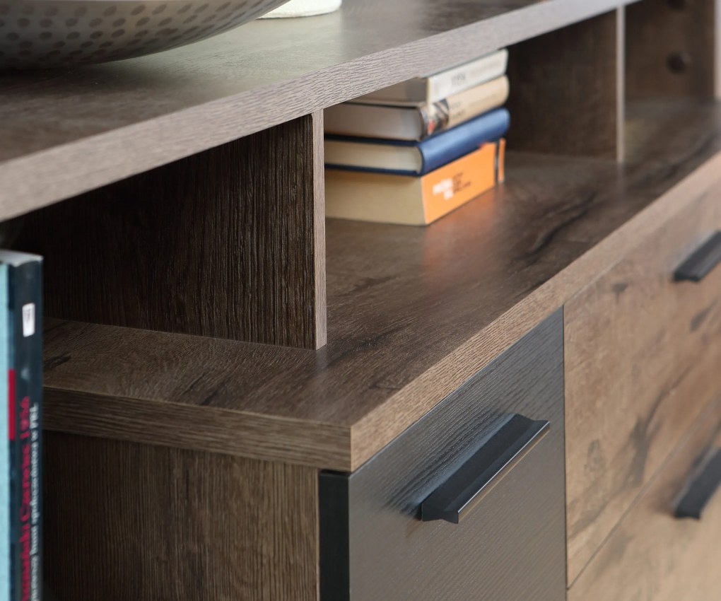 Industrieel Dressoir Blainville Bruin