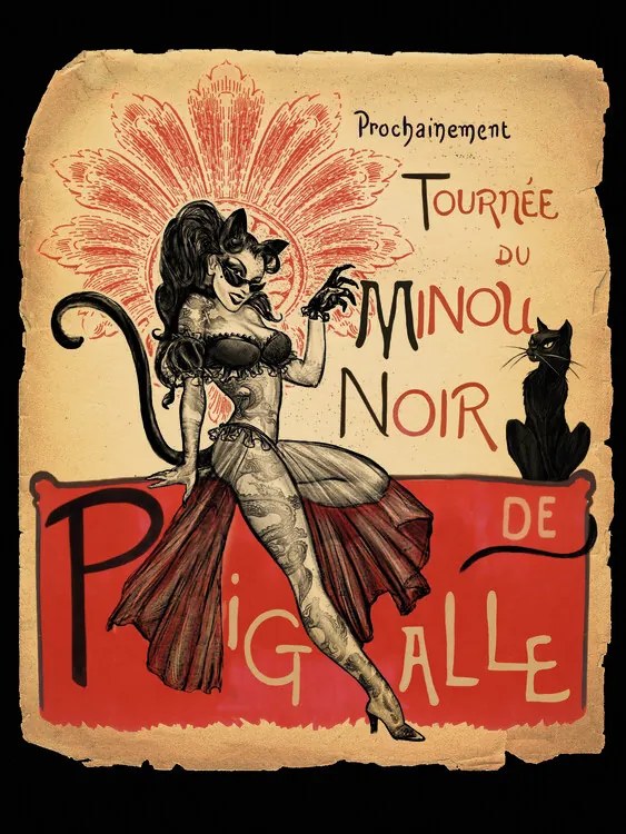 Ilustratie Tournee Minou Noir, Alchemy