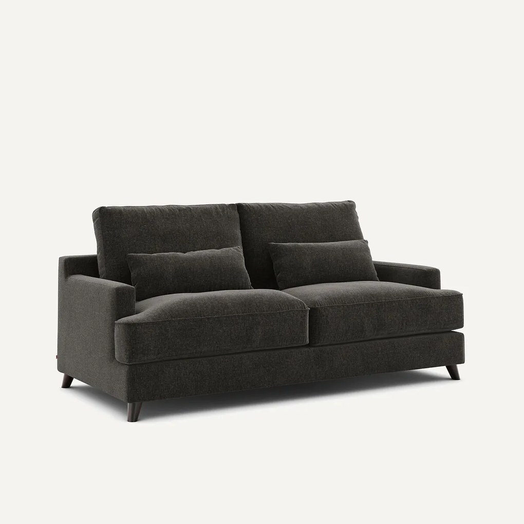 Slaapbank in chenille fluweel, Alwine