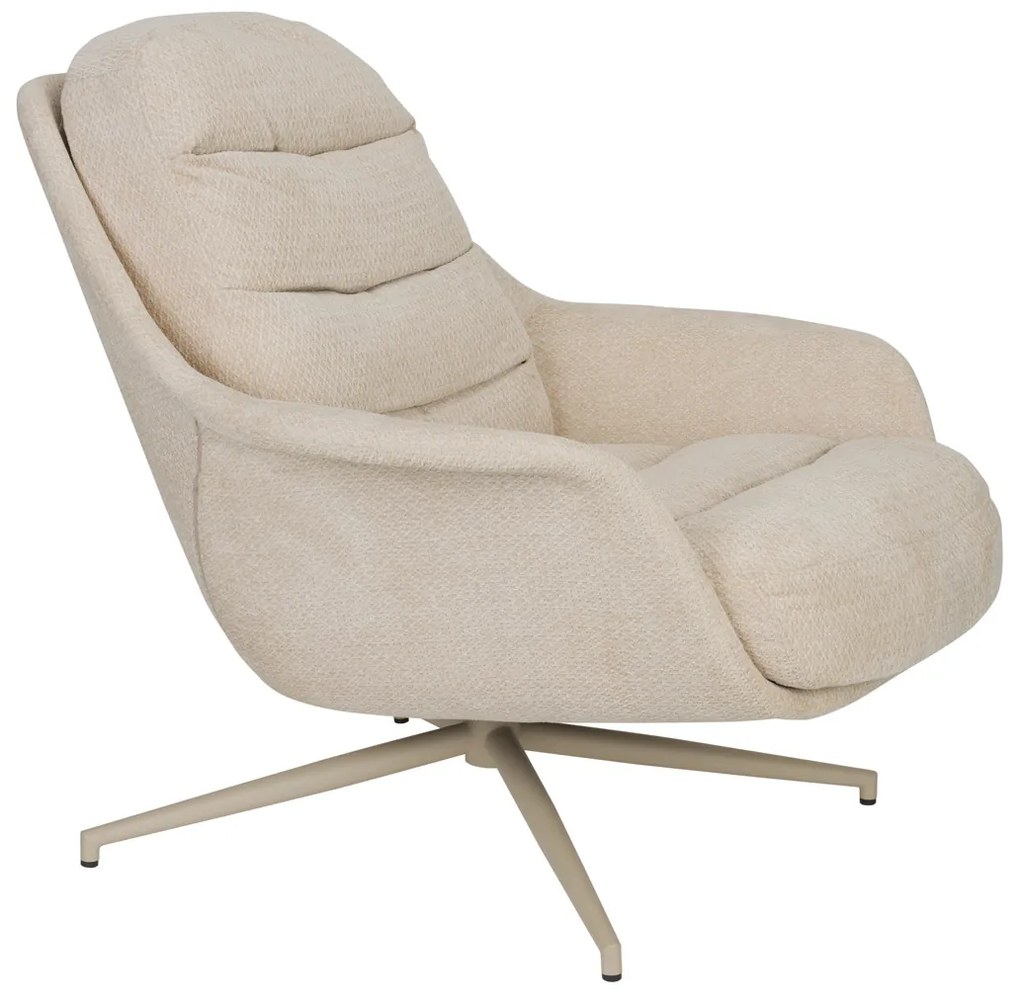 Zuiver Philly Beige Fauteuil Draaibaar
