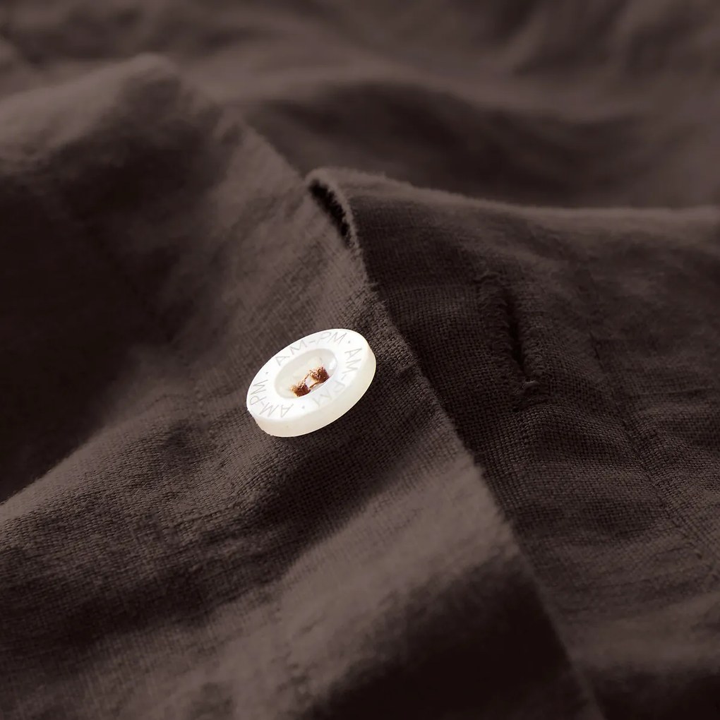 Dekbedovertrek in gewassen linnen, Elina