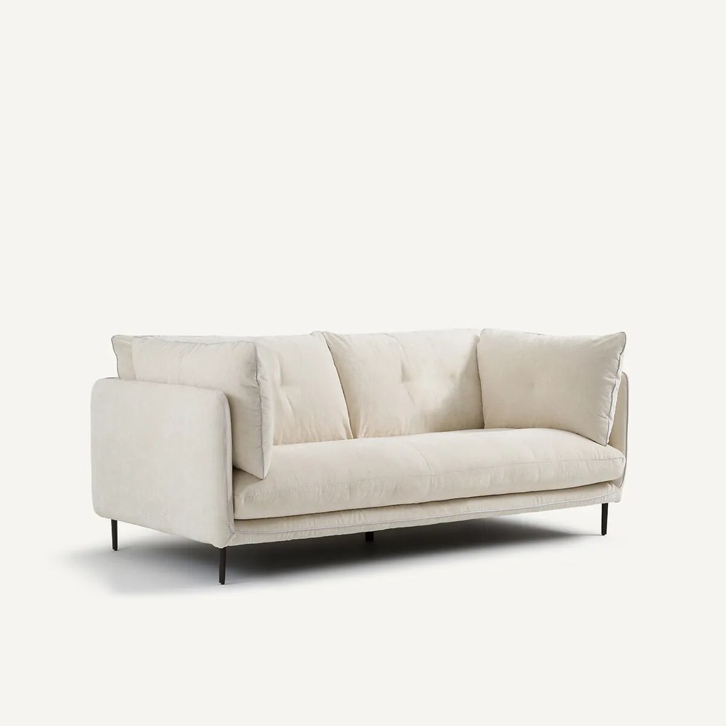 Compacte zetel in chenille fluweel, Botero