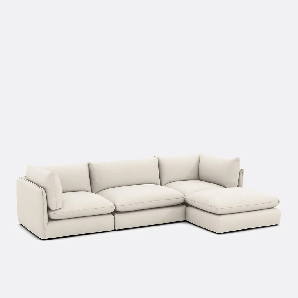 Modulaire poef van polyester Malo